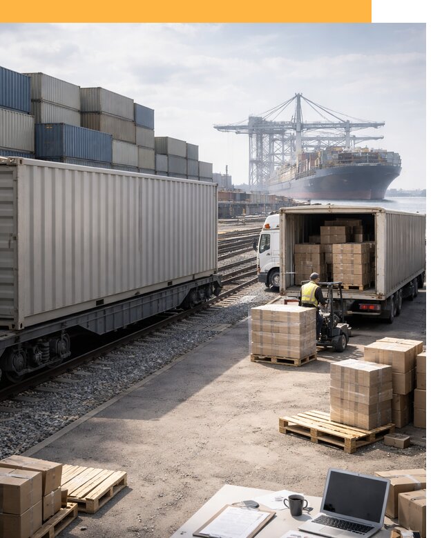 Мультимодальные перевозки грузов по миру от 48137 руб