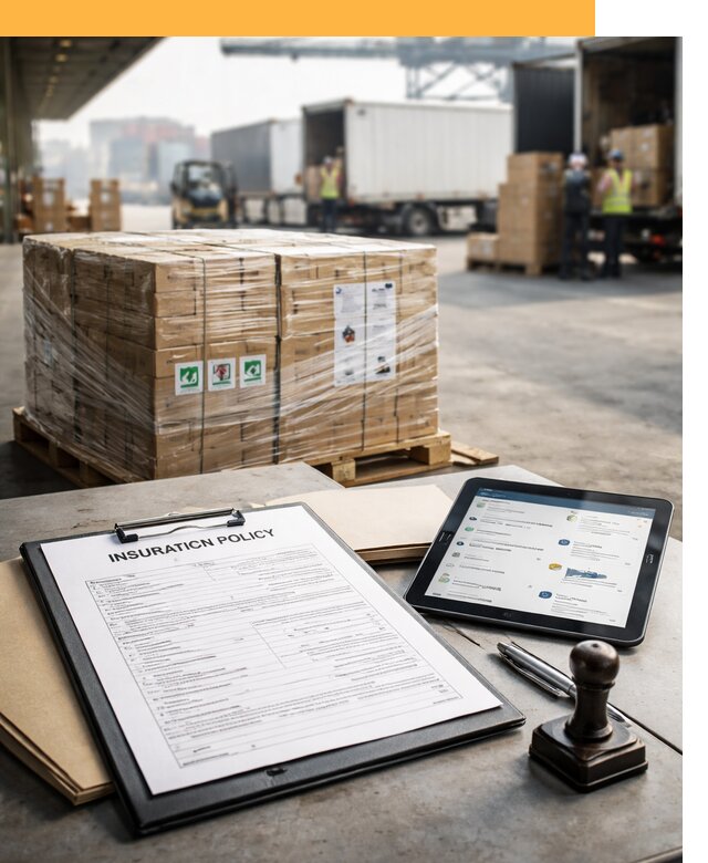 Страхование международных грузов от 3744 руб, полная защита