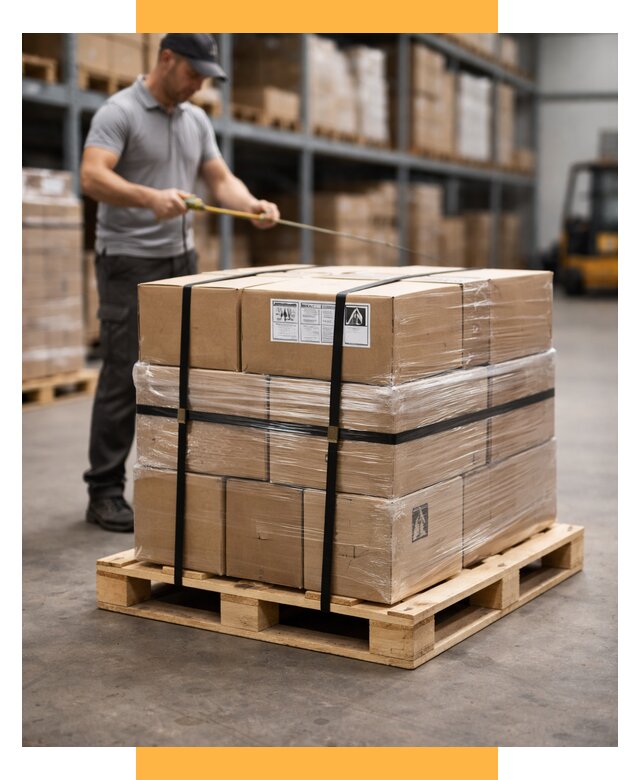 Упаковка и паллетирование грузов от 3744 р. | СетСервис-Свм