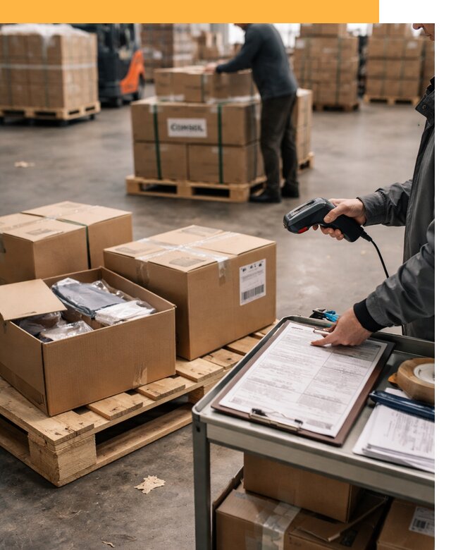 Сборные грузы из Китая: доставка, склад и таможня от 19255