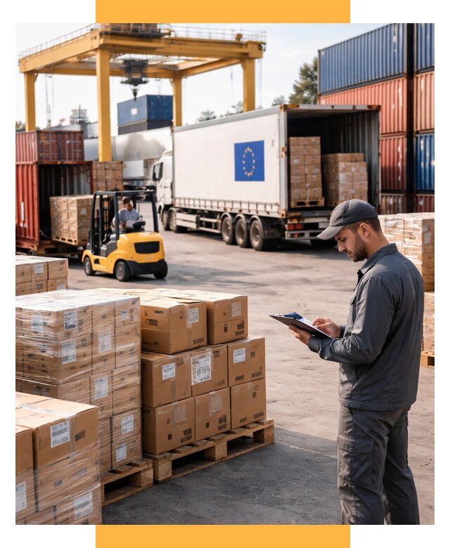 Доставка грузов из Европы от 12836 р., логистика СетСервис-Свм