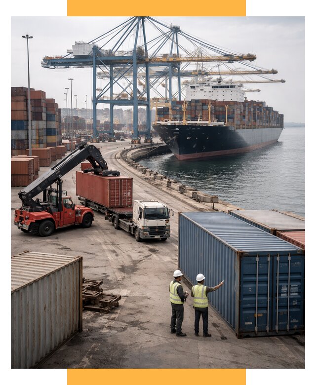 Морские перевозки из Европы от 64182 р. за контейнер | СетСервис-Свм