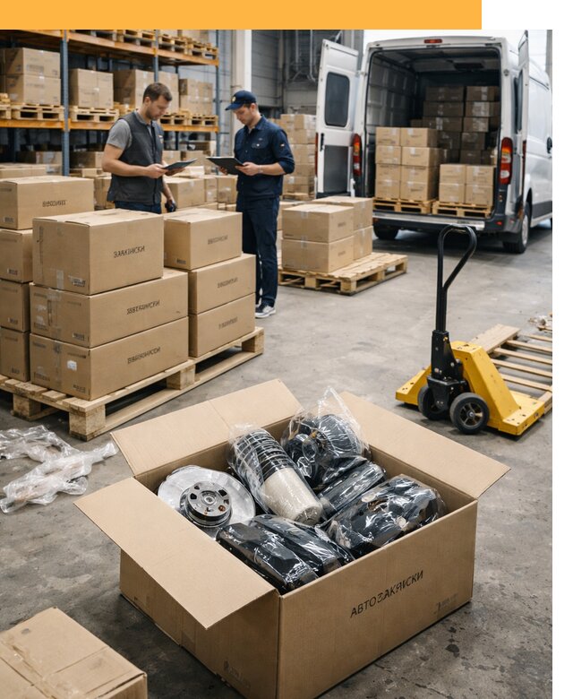 Доставка автозапчастей из Европы от 13371 руб быстро и надёжно