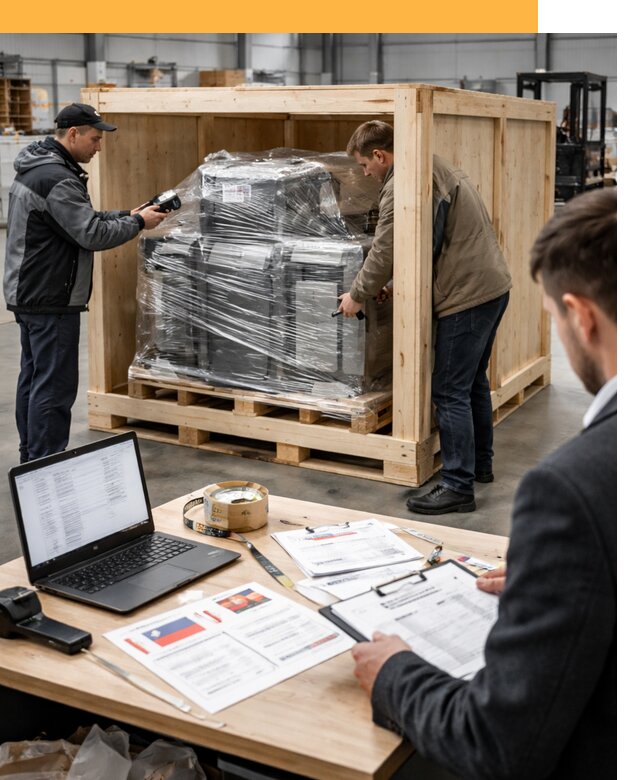 Доставка промышленного оборудования из США от 69531 руб