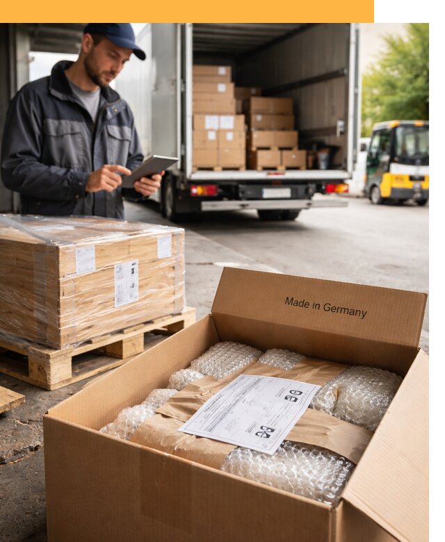 Доставка грузов из Германии от 48137 руб с таможенным оформлением