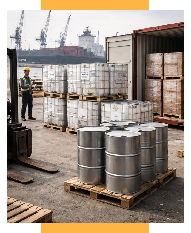 Доставка химического сырья из Индии от 267425 р. | СетСервис-Свм