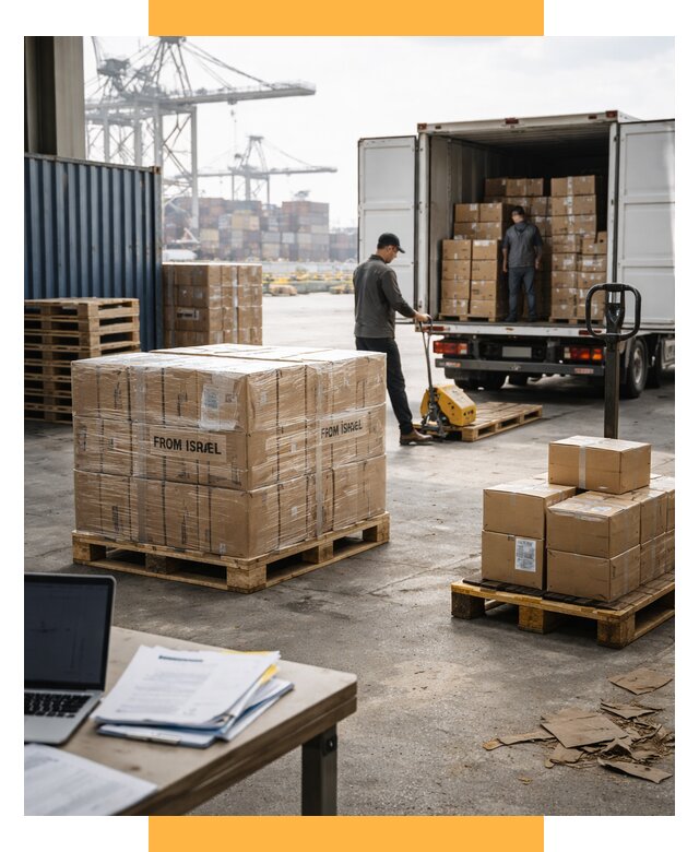 Доставка грузов из Израиля от 16046 р., логистика от СетСервис-Свм