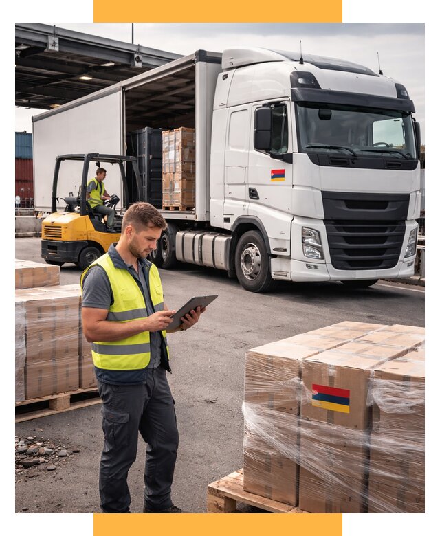 Автоперевозки из Армении от 101622 р. — услуги СетСервис-Свм