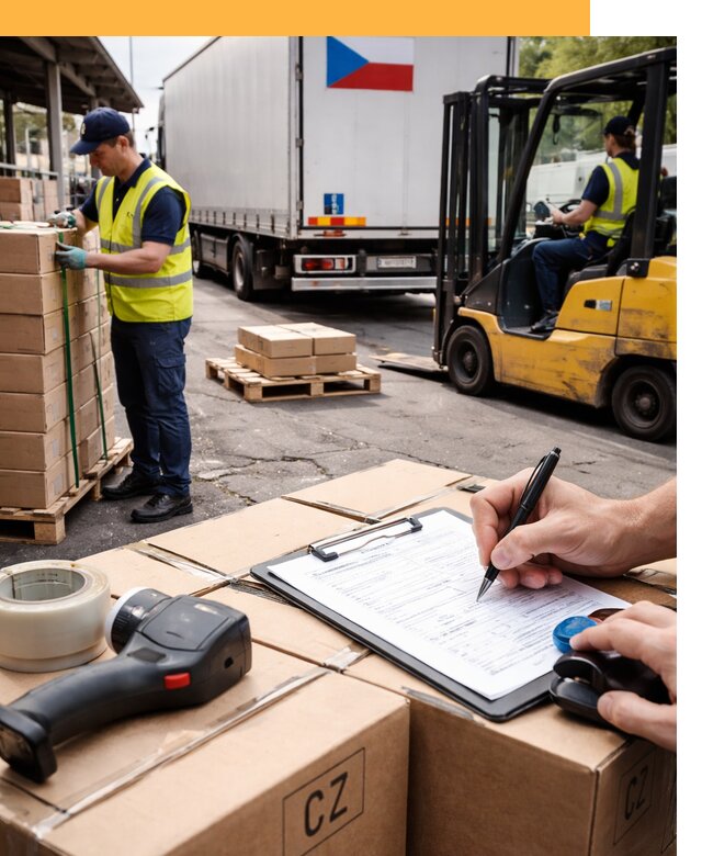 Доставка грузов в Чехию от 37440 руб, международные перевозки