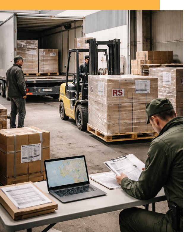 Доставка грузов в Сербию от 48137 руб, международные перевозки