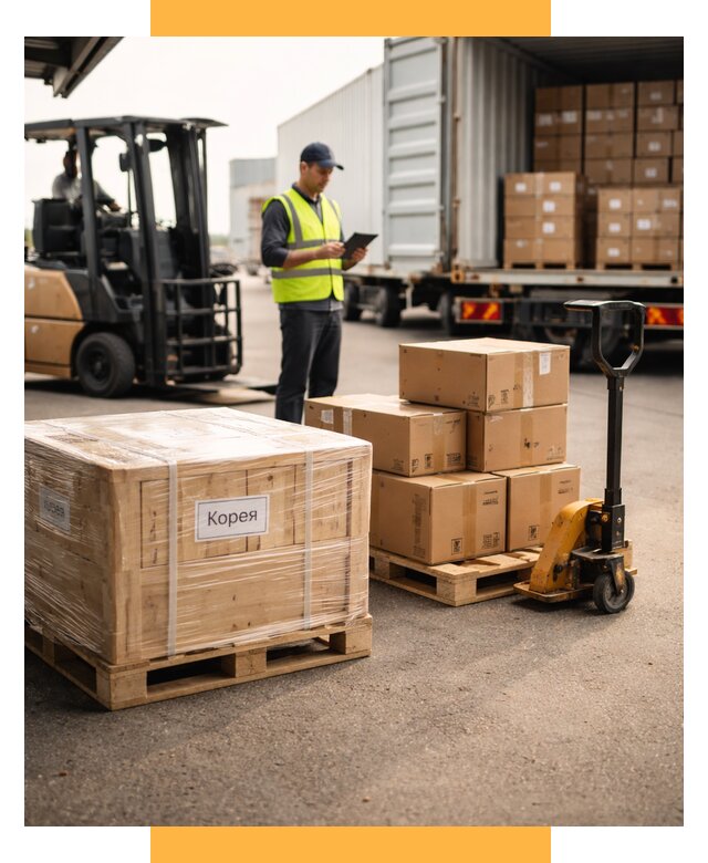 Доставка грузов в Корею из России от 37440 р. | СетСервис-Свм