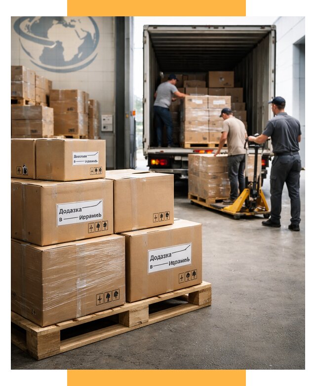 Доставка грузов в Израиль и экспорт от 48137 р. СетСервис-Свм