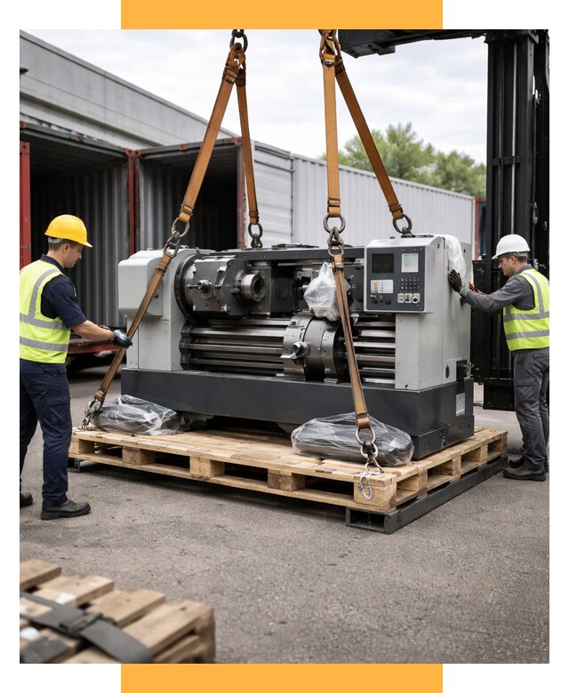 Перевозка станков и таможня от 64182 р. | СетСервис-Свм логистика