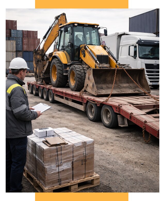 Международная перевозка спецтехники от 48137 р., СетСервис-Свм