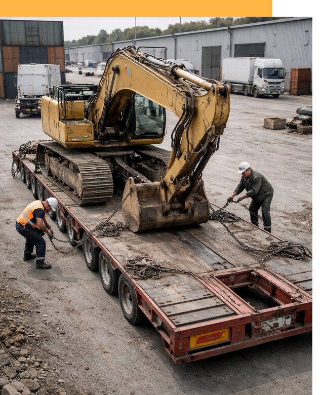 Перевозка спецтехники по России и миру от 48137 руб