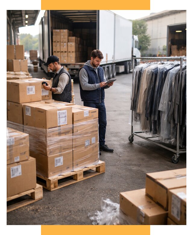 Перевозка и доставка одежды из Китая от 8023 р., СетСервис-Свм