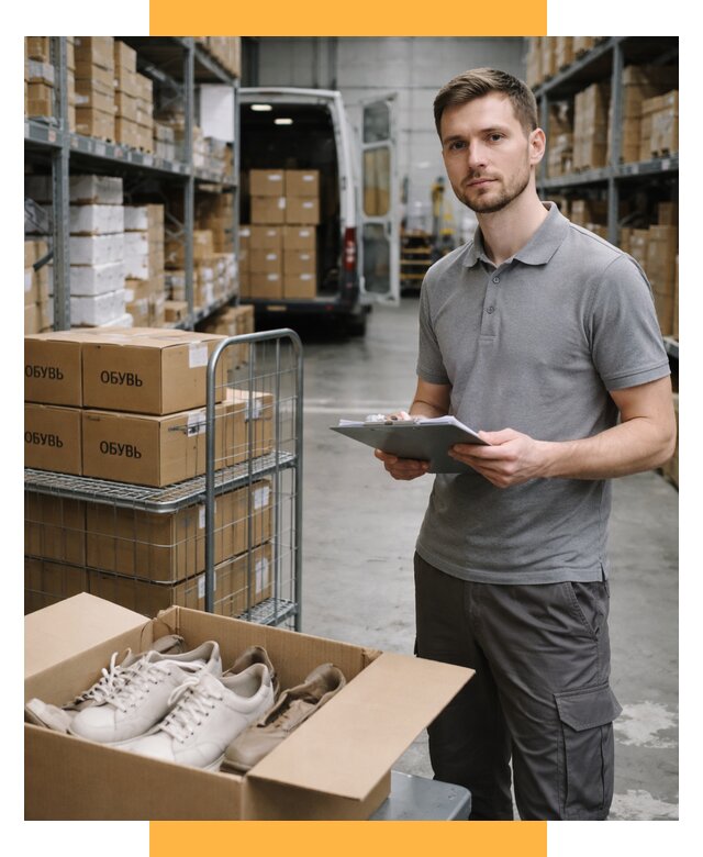 Доставка обуви из Китая и Турции от 4814 р. СетСервис-Свм