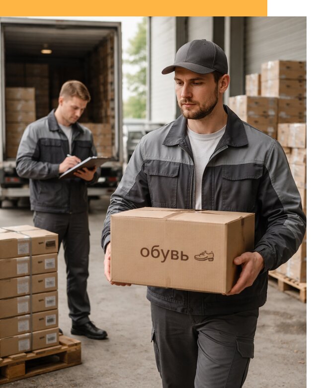 Международная перевозка обуви с таможенным оформлением от 4814
