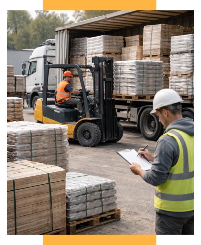 Перевозка строительных материалов от 5883 р. | СетСервис-Свм