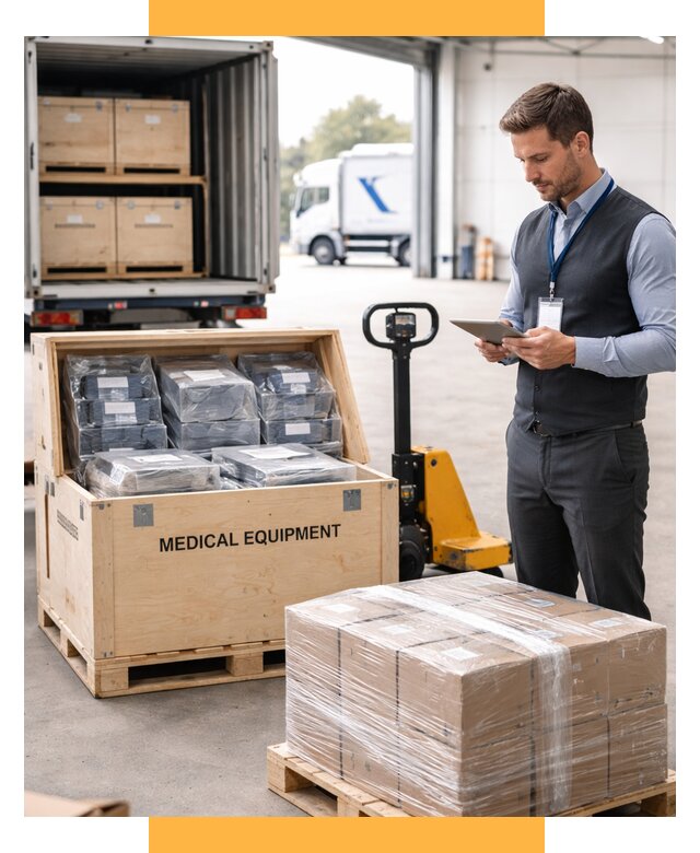 Перевозка медицинского оборудования от 16046 р. в СетСервис-Свм