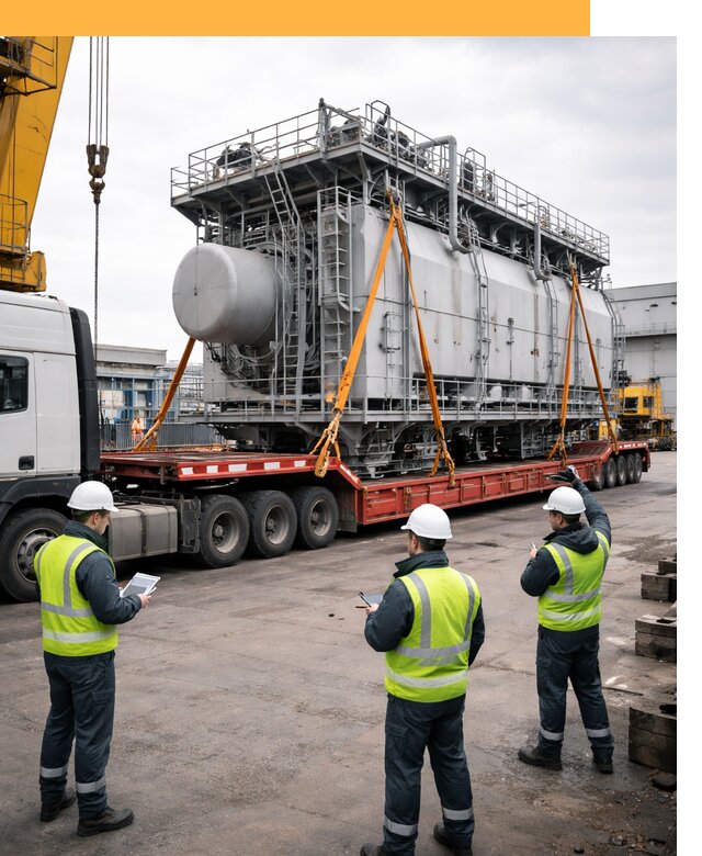 Перевозка негабаритных грузов по миру от 128364 руб