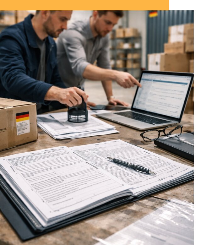 Таможенное оформление грузов из Германии от 9627 руб.