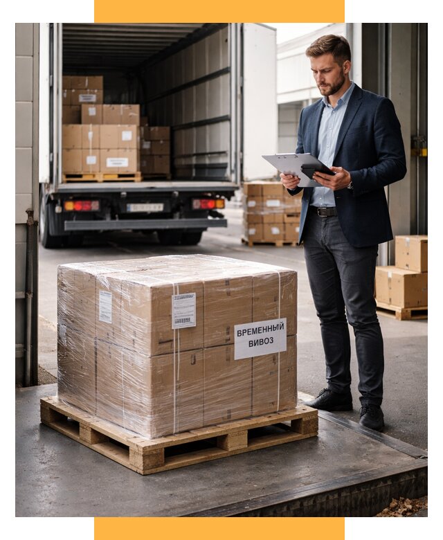 Временный вывоз товаров под ключ от 8558 р. | СетСервис-Свм
