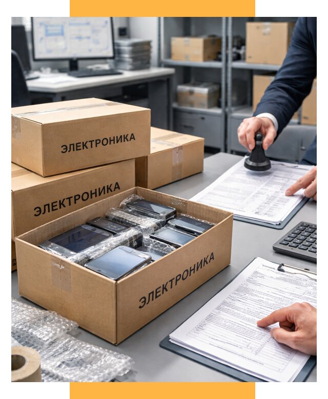 Растаможка электроники под ключ от 8558 р. СетСервис-Свм