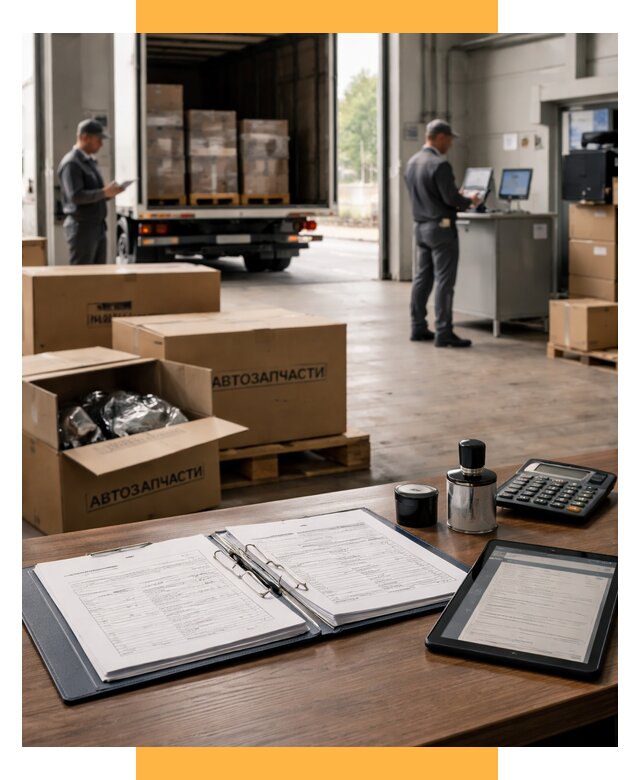 Таможенное оформление автозапчастей под ключ от 9092 р., СетСервис-Свм
