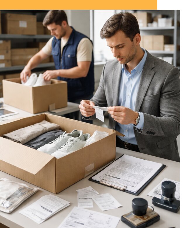 Таможенное оформление одежды и обуви по выгодной цене от 6953 руб