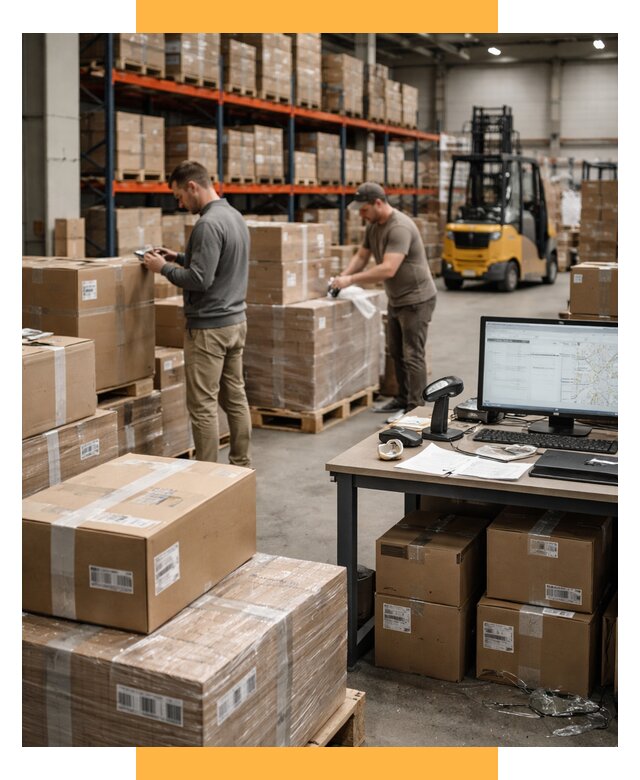 Склад консолидации в Европе от 6953 р., услуги СетСервис-Свм